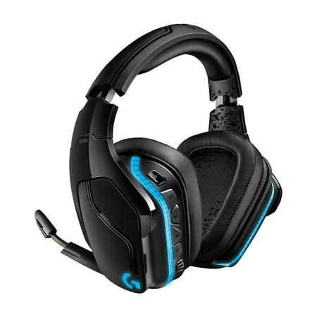 Logitech G935 Wireless Gaming RGB Headset 7.1 Surround Sound DTS Headphone:X 2.0 50 mm PRO-G Drivers 2.4 GHz Wireless Flip-to-Mute Mic PC